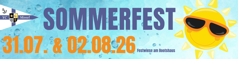 Sommerfest YC Mosel Sommerfest YC Mosel